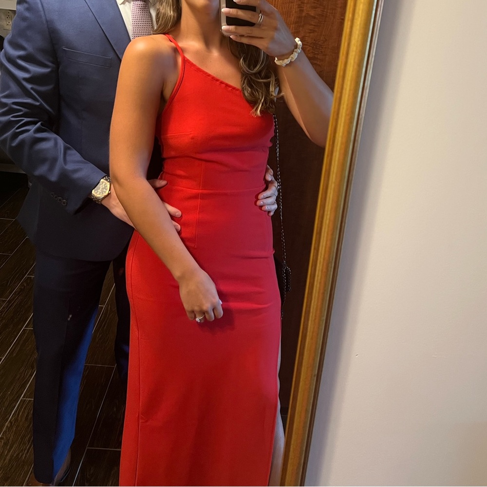 Asymmetrical one shoulder Abercrombie maxi dress - Picture 5 of 5